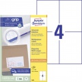 Etikety univerzálne 105x148mm Avery A4 100 hárkov 