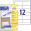 Etikety univerzálne 97x42,3mm Avery A4 25+5 hárkov 