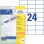 Etikety univerzálne 70x37mm Avery A4 25+5 hárkov 