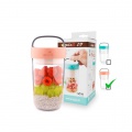 DARČEK: Mixit 2go - desiatový box 600ml (lososový) 
