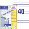 Etikety univerzálne 52,5x29,7mm Avery A4 100 hárkov 