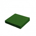 Papierové servítky 2-vrstvové 33x33cm tmavozelené (50 ks) 