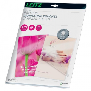 DARČEK: Laminovacie fólie Leitz A4 125 mic 25ks 