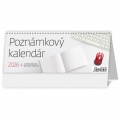 Stolový kalendár stĺpcový - Poznámkový 2026 