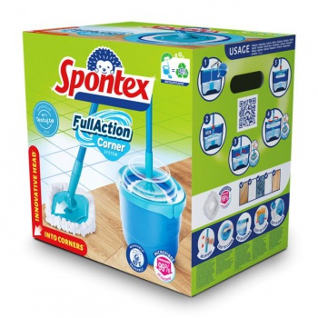 Mop súprava Spontex Full Action Corner System 