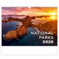 Nástenný kalendár National Parks 45 x 31,5 cm 2026 