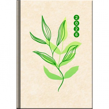 Diár týždenný FSC A5 14,2x20,4 cm - EKO 2026 
