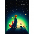 Diár denný A5 14,2 x 20,4 cm - ART Malý princ 2026 
