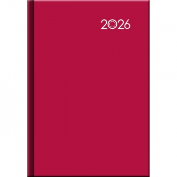 Diár FALCON denný A5 14,2 x 20,4 cm červený 2026 