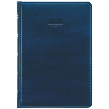 Diár Atlas denný A5 14,8 x 21 cm modrý 2026 