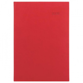 Diár Viva denný A5 14,8 x 21 cm červený 2026 