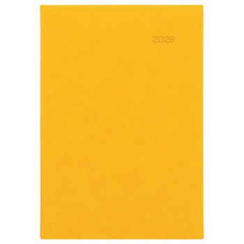 Diár Viva denný A5 14,8 x 21 cm žltý 2026 