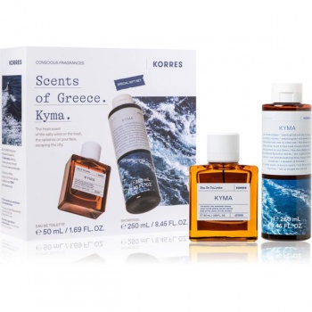 DARČEK: Darčeková sada Korres Kyma unisex s parfumáciou 