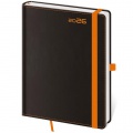 Diár BLACK ORANGE denný A5 14,3x20,5cm 2026 