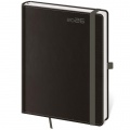 Diár DOUBLE BLACK denný A5 14,3x20,5cm 2026 