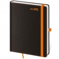 Diár BLACK ORANGE týždenný A5 14,3x20,5cm 2026 