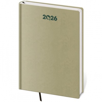 Diár ECO Kiwi denný A5 14,5x20,5cm 2026 