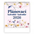Nástenný kalendár plánovací 30 x 30 cm 2026 