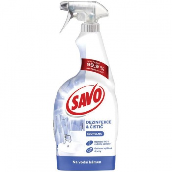 Savo sprej bez chlóru na vodný kameň s rozprašovačom 700 ml 