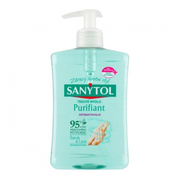Sanytol tekuté mydlo antibakteriálne Purifiant, 500 ml 