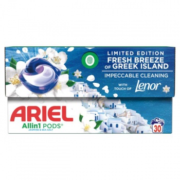 DARČEK: Ariel tablety (30ks/kra)Greek Island 