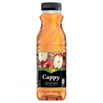 Džús Cappy jablko 100% 12 x 0,33 ℓ PET 
