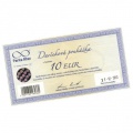 DARČEK: Darčeková poukážka Panta Rhei 10 EUR 