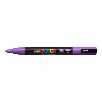 Popisovač uni POSCA PC-3M fialový 