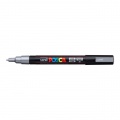 Popisovač uni POSCA PC-3M strieborný 