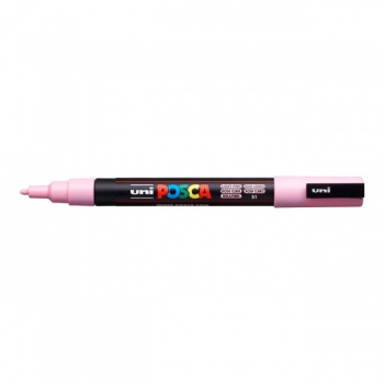 Popisovač uni POSCA PC-3M svetloružový 