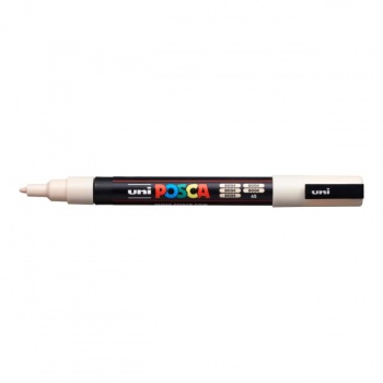Popisovač uni POSCA PC-3M béžový 