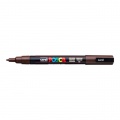 Popisovač uni POSCA PC-3M tmavohnedý 