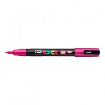 Popisovač uni POSCA PC-3M fuchsiový 