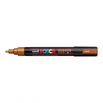 Popisovač uni POSCA PC-5M bronzový 