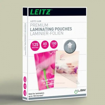 Laminovacie fólie Leitz iLAM UDT A5, 125 mic, 100 ks 