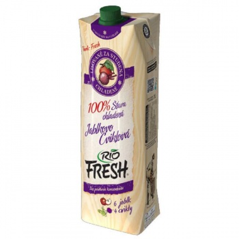 Džús RIO Fresh Jablko a cvikla 100% 1 ℓ 