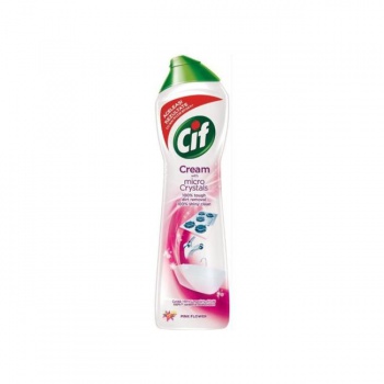 Cif Cream tekutý piesok Pink Flower 500 ml 