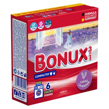 Bonux prací prášok Lavender, 6 PD 