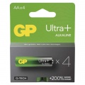 Batéria GP alkalická LR6 Ultra Plus 1,5V  AA 4ks 