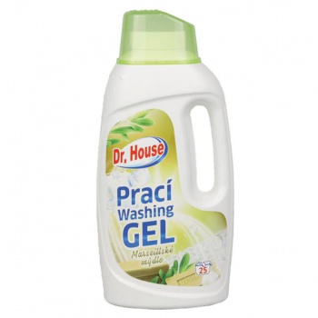Prací gél Dr. House 1,5 l Marseillské mydlo 