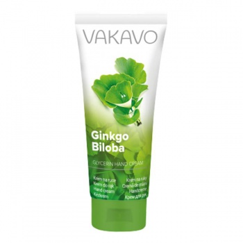 Vakavo Krém na ruky 100 ml s glycerínom a extraktom z gingko biloby 
