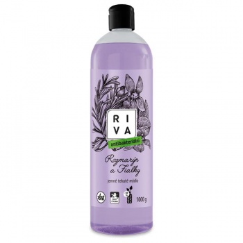 Tekuté mydlo RIVA 1kg antibakteriál 