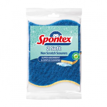 Viskózna hubka Spontex 2 Soft, 2 ks 