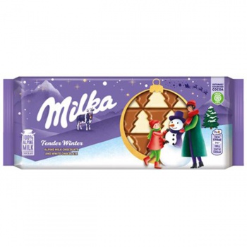 DARČEK: Milka Tender winter čokoláda 90 g 