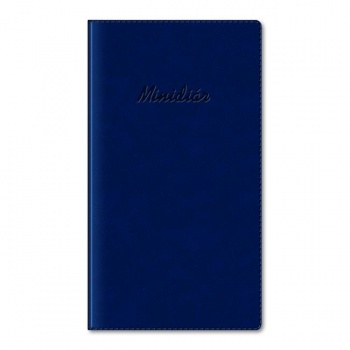 Diár mini 9 x 16 cm týždenný 2026  - modrý 