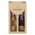 DARČEK: Víno šumivé Prezident sada 2x0,75 biele + ružové 