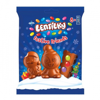 DARČEK: LENTILKY Vianoční kamaráti 65g 