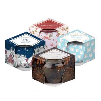 DARČEK: Vianočná sviečka na Mikuláša mix motívov 