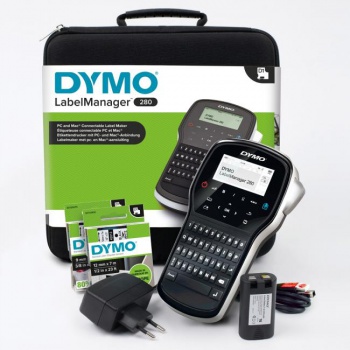 Dymo LM 280 tlačiareň štítkov kufríková sada 