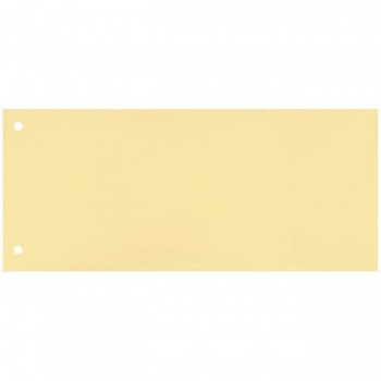 Kartónový rozraďovač Q-CONNECT úzky žltý 